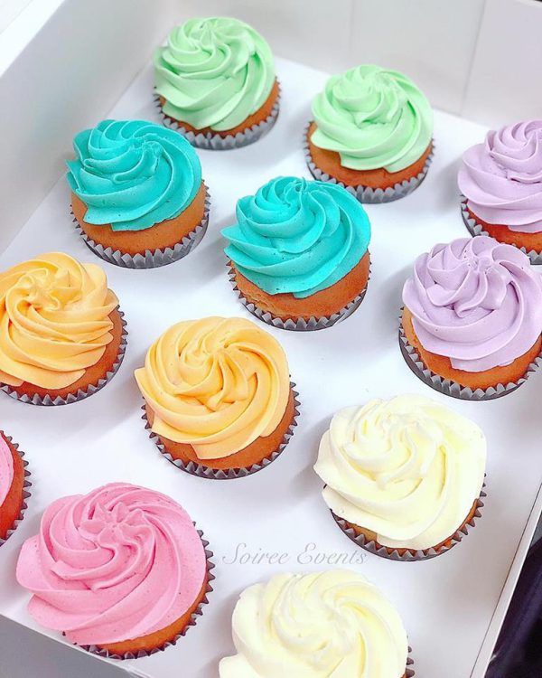 Buttercream Swirl Cupcakes