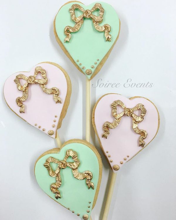 Heart Cookie Pops