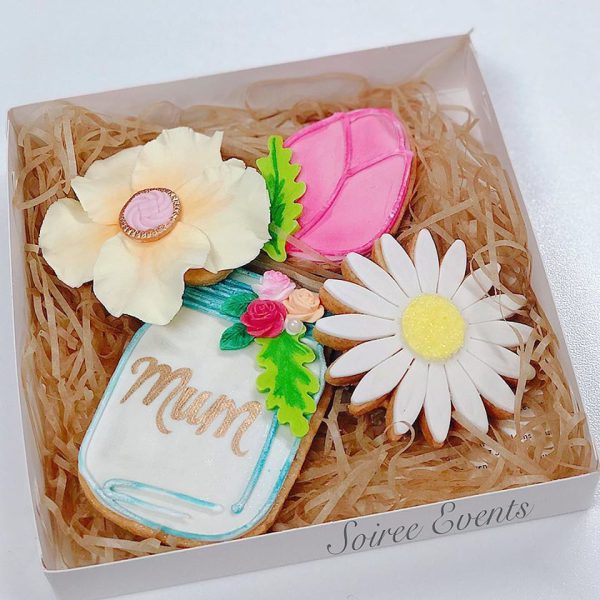 Personalised Flower Cookies